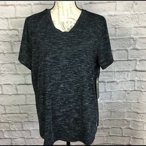 Daisy Fuentes Fit Activewear Top Size XL -NWT